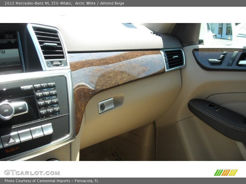 Arctic White / Almond Beige 2013 Mercedes-Benz ML 350 4Matic
