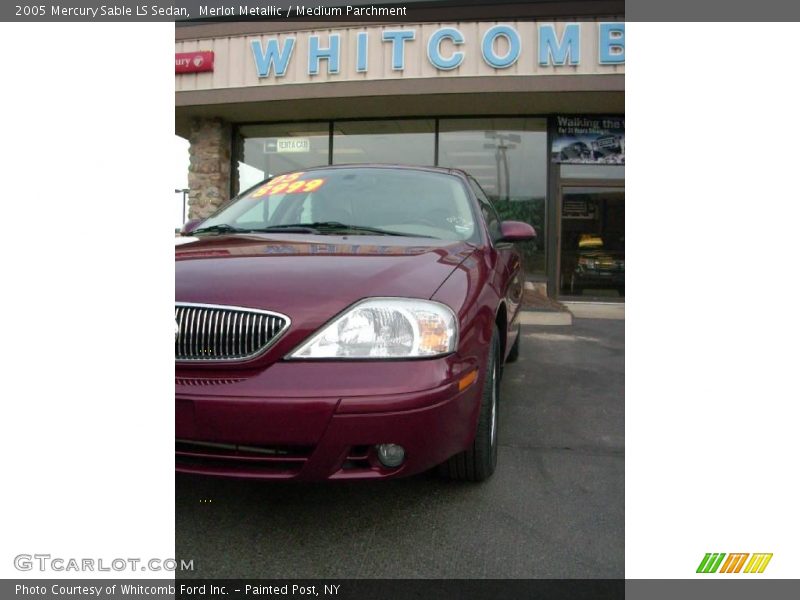 Merlot Metallic / Medium Parchment 2005 Mercury Sable LS Sedan