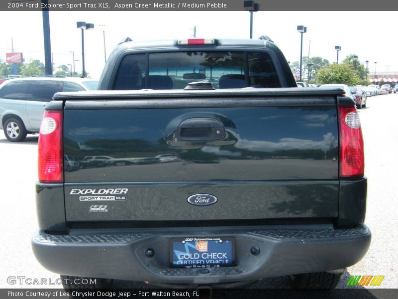 Aspen Green Metallic / Medium Pebble 2004 Ford Explorer Sport Trac XLS