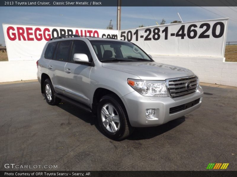 Classic Silver Metallic / Black 2013 Toyota Land Cruiser