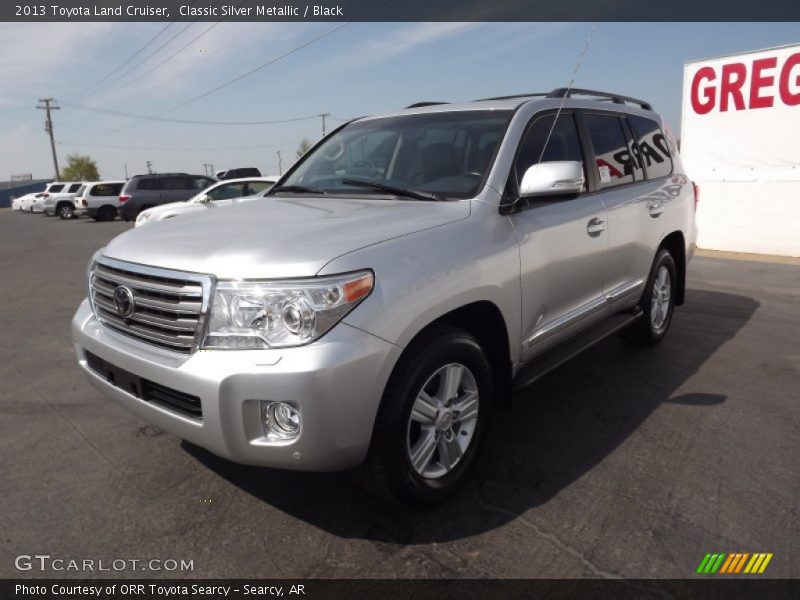 Classic Silver Metallic / Black 2013 Toyota Land Cruiser