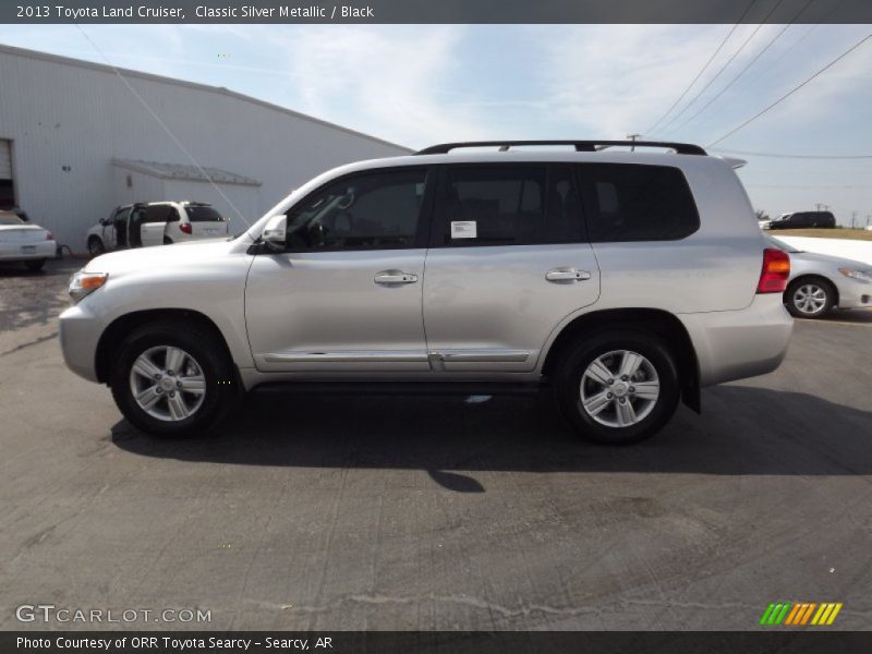 Classic Silver Metallic / Black 2013 Toyota Land Cruiser