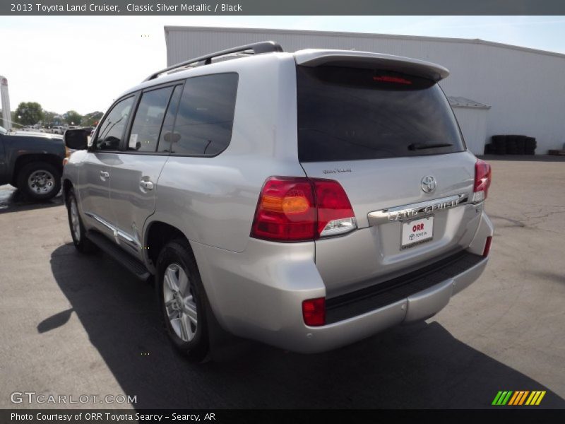 Classic Silver Metallic / Black 2013 Toyota Land Cruiser