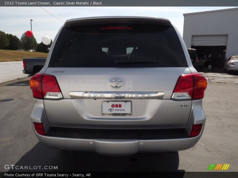 Classic Silver Metallic / Black 2013 Toyota Land Cruiser