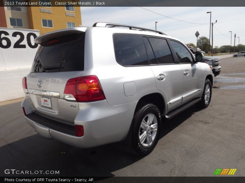Classic Silver Metallic / Black 2013 Toyota Land Cruiser