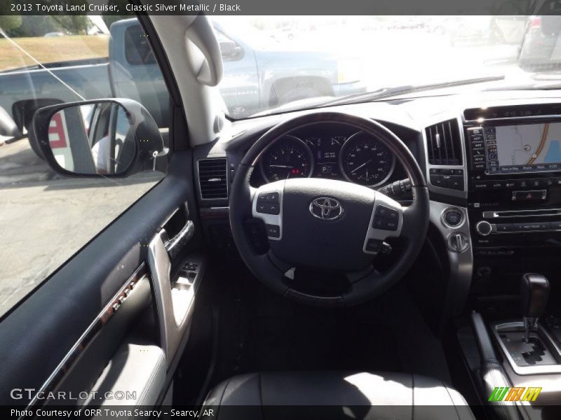 Classic Silver Metallic / Black 2013 Toyota Land Cruiser
