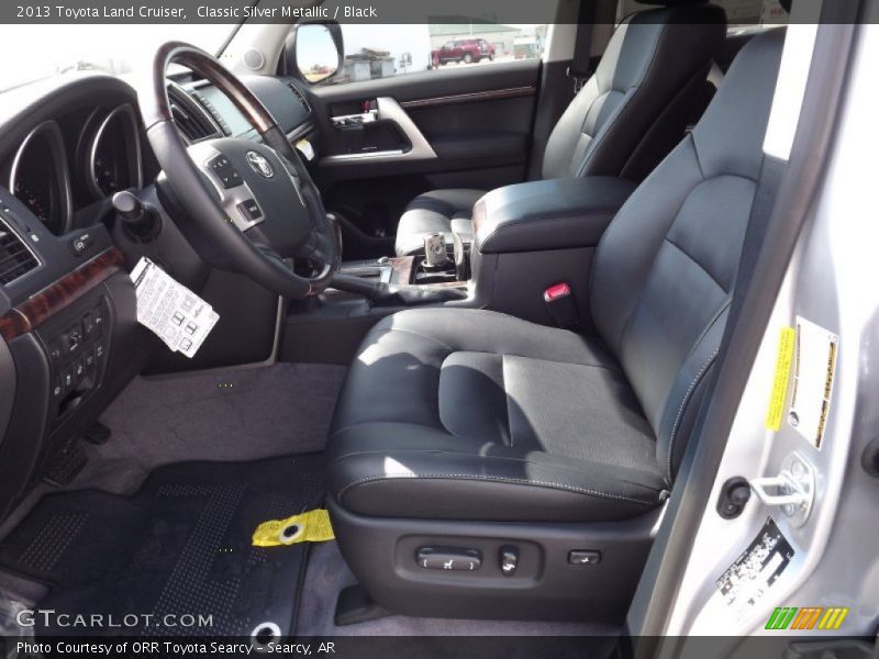 Classic Silver Metallic / Black 2013 Toyota Land Cruiser