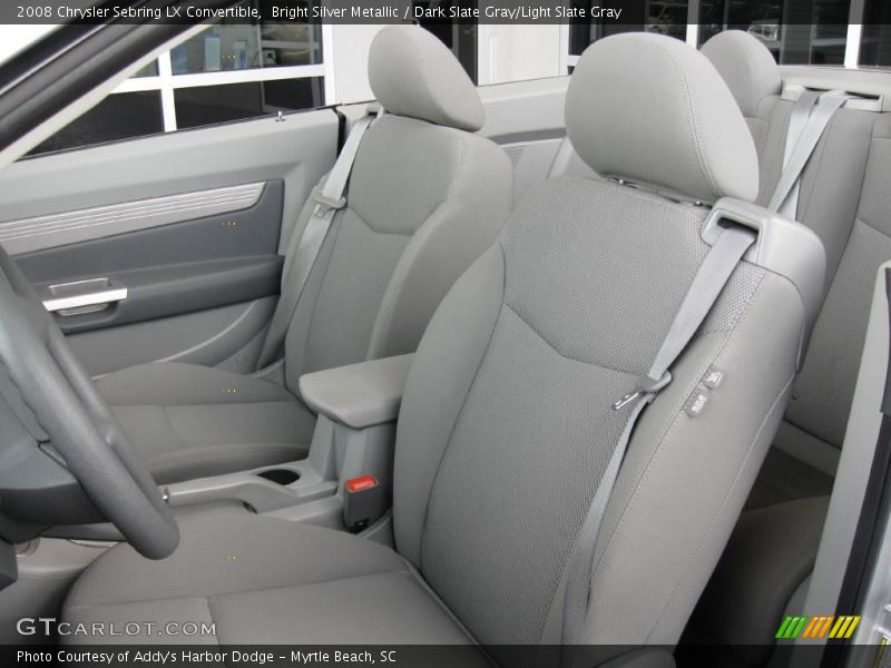 Bright Silver Metallic / Dark Slate Gray/Light Slate Gray 2008 Chrysler Sebring LX Convertible