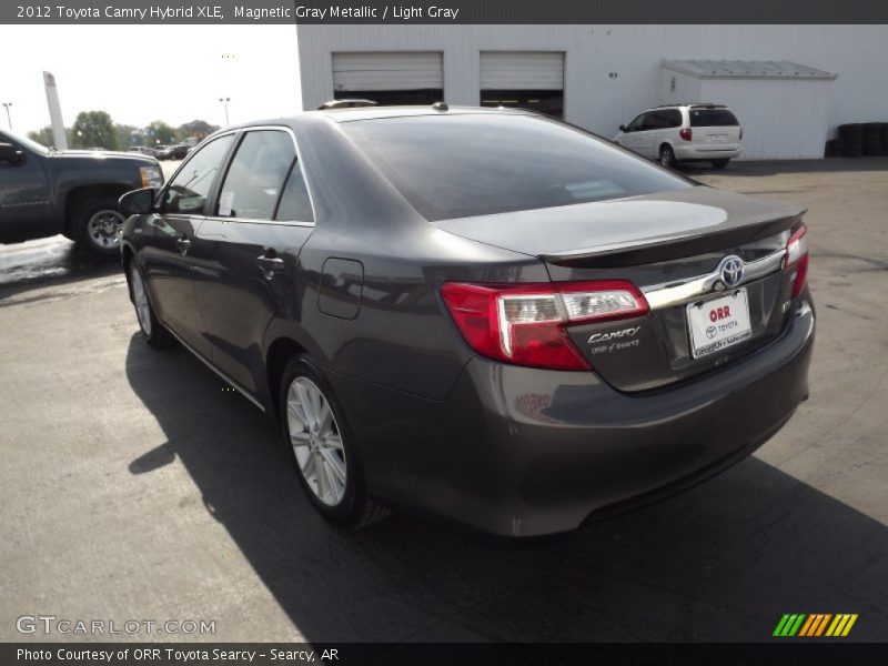 Magnetic Gray Metallic / Light Gray 2012 Toyota Camry Hybrid XLE