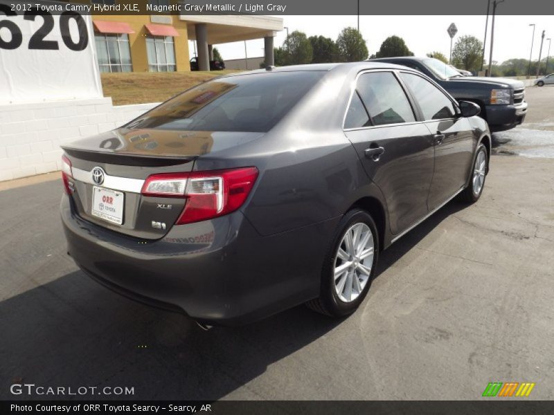 Magnetic Gray Metallic / Light Gray 2012 Toyota Camry Hybrid XLE