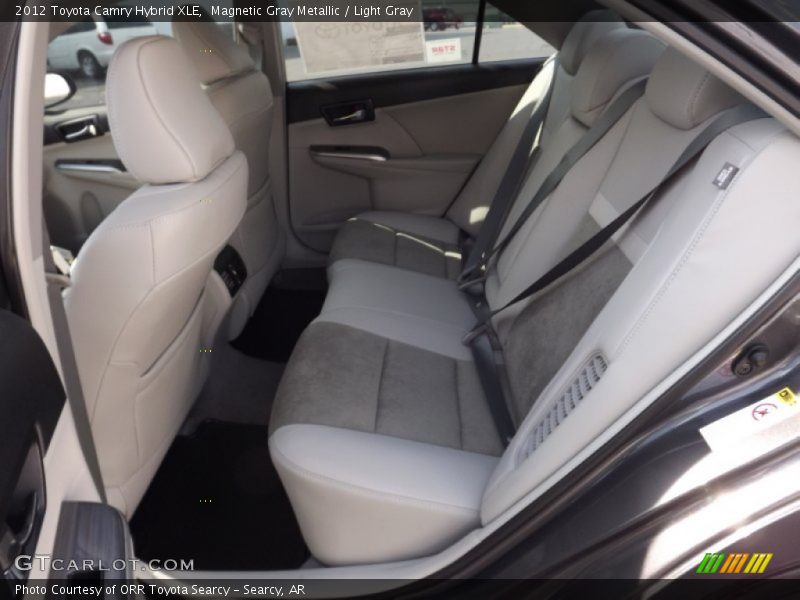 Magnetic Gray Metallic / Light Gray 2012 Toyota Camry Hybrid XLE