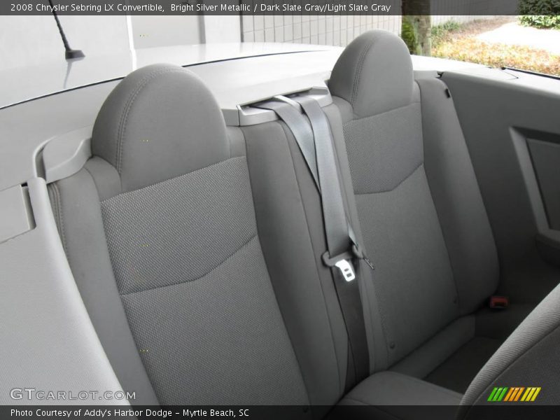 Bright Silver Metallic / Dark Slate Gray/Light Slate Gray 2008 Chrysler Sebring LX Convertible