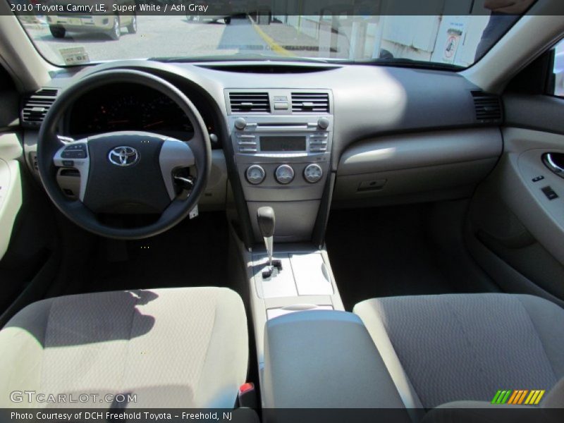 Super White / Ash Gray 2010 Toyota Camry LE