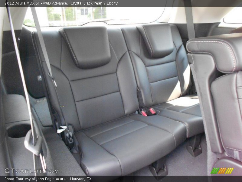 Rear Seat of 2012 MDX SH-AWD Advance