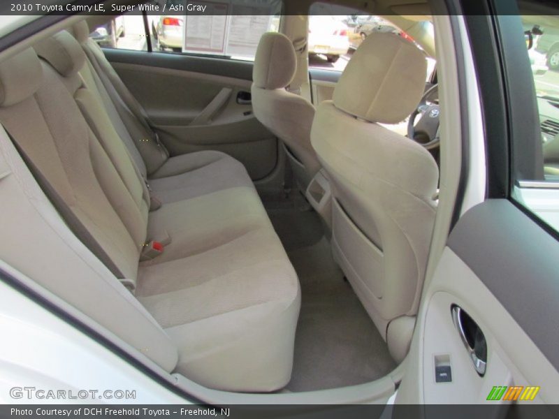 Super White / Ash Gray 2010 Toyota Camry LE