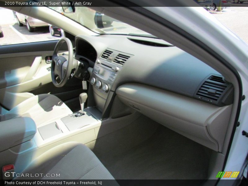 Super White / Ash Gray 2010 Toyota Camry LE