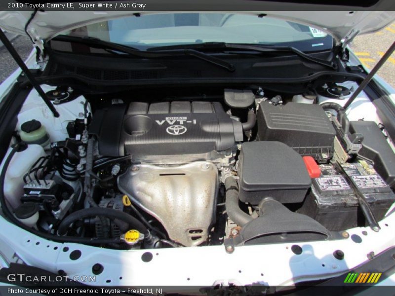 Super White / Ash Gray 2010 Toyota Camry LE