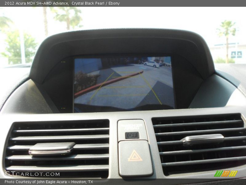 Crystal Black Pearl / Ebony 2012 Acura MDX SH-AWD Advance