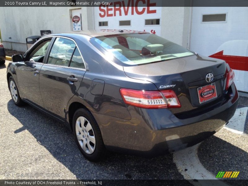 Magnetic Gray Metallic / Ash Gray 2010 Toyota Camry LE