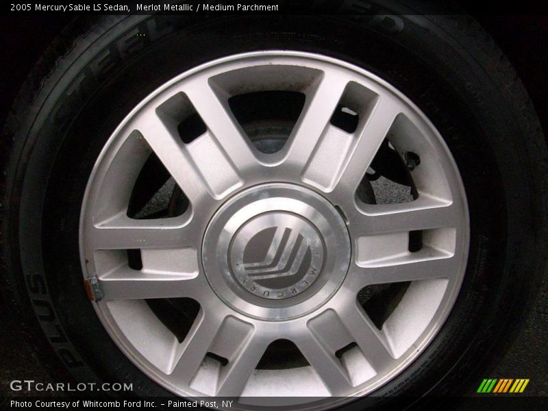 Merlot Metallic / Medium Parchment 2005 Mercury Sable LS Sedan