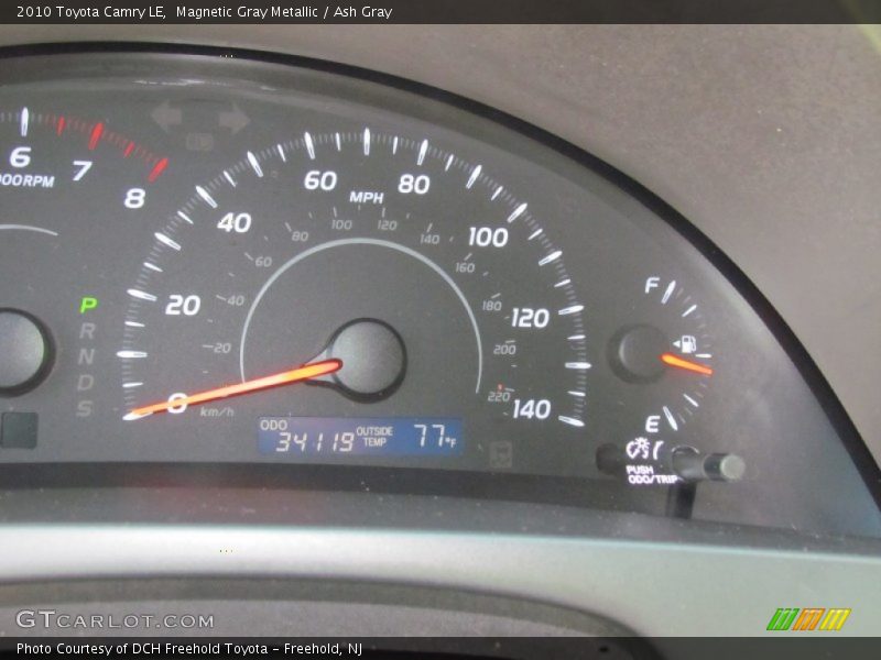 Magnetic Gray Metallic / Ash Gray 2010 Toyota Camry LE