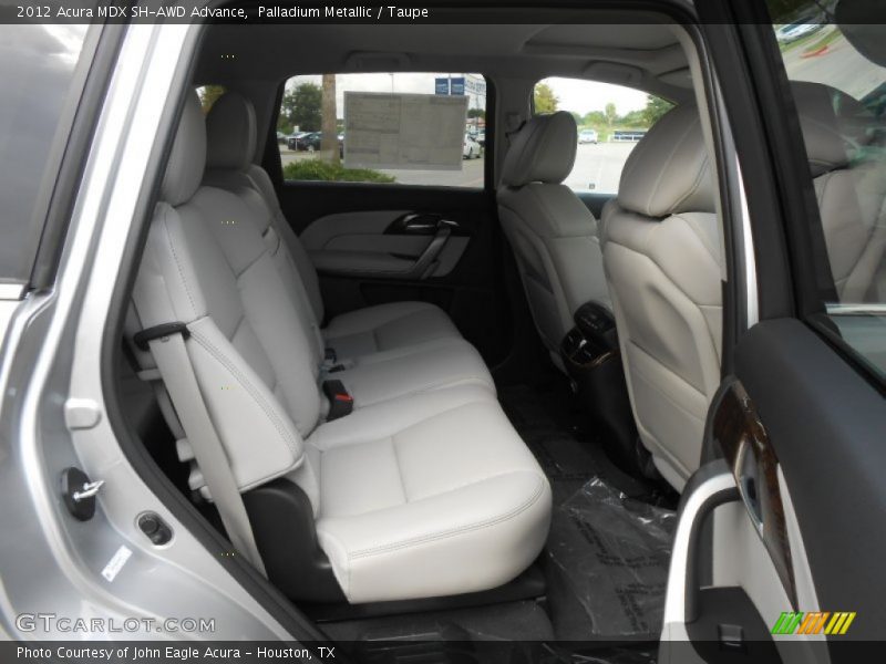 Palladium Metallic / Taupe 2012 Acura MDX SH-AWD Advance