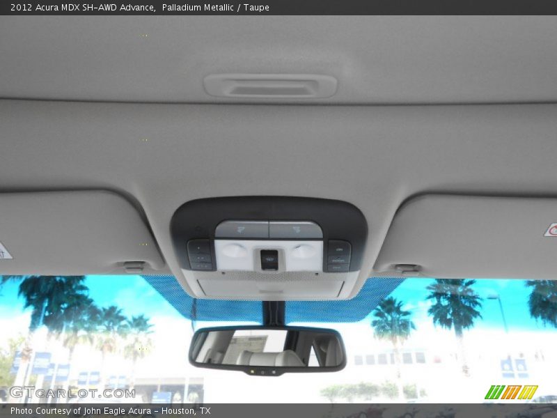Palladium Metallic / Taupe 2012 Acura MDX SH-AWD Advance