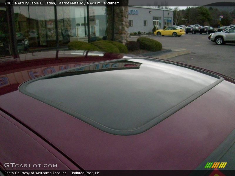 Merlot Metallic / Medium Parchment 2005 Mercury Sable LS Sedan