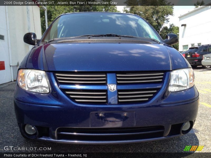 Atlantic Blue Pearl / Medium Slate Gray 2006 Dodge Grand Caravan SXT