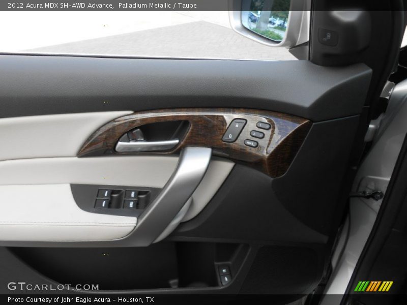 Palladium Metallic / Taupe 2012 Acura MDX SH-AWD Advance