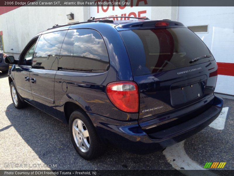 Atlantic Blue Pearl / Medium Slate Gray 2006 Dodge Grand Caravan SXT