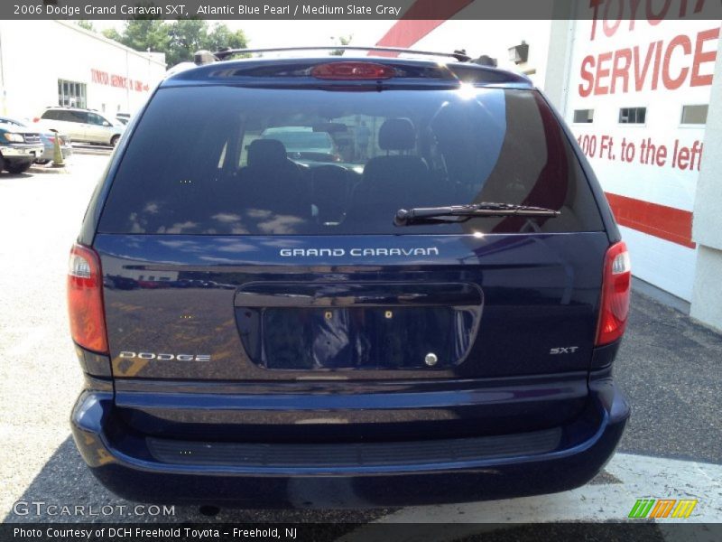 Atlantic Blue Pearl / Medium Slate Gray 2006 Dodge Grand Caravan SXT