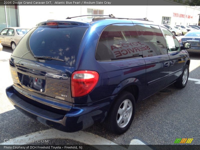 Atlantic Blue Pearl / Medium Slate Gray 2006 Dodge Grand Caravan SXT