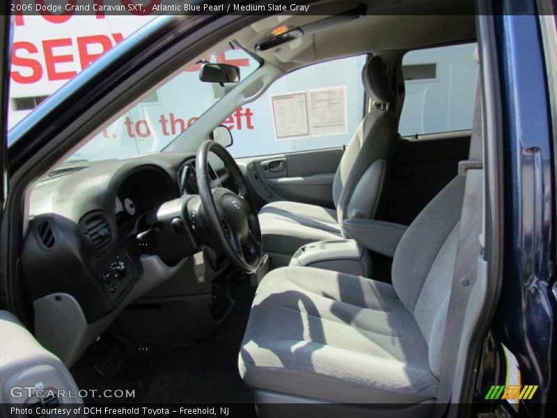 Atlantic Blue Pearl / Medium Slate Gray 2006 Dodge Grand Caravan SXT