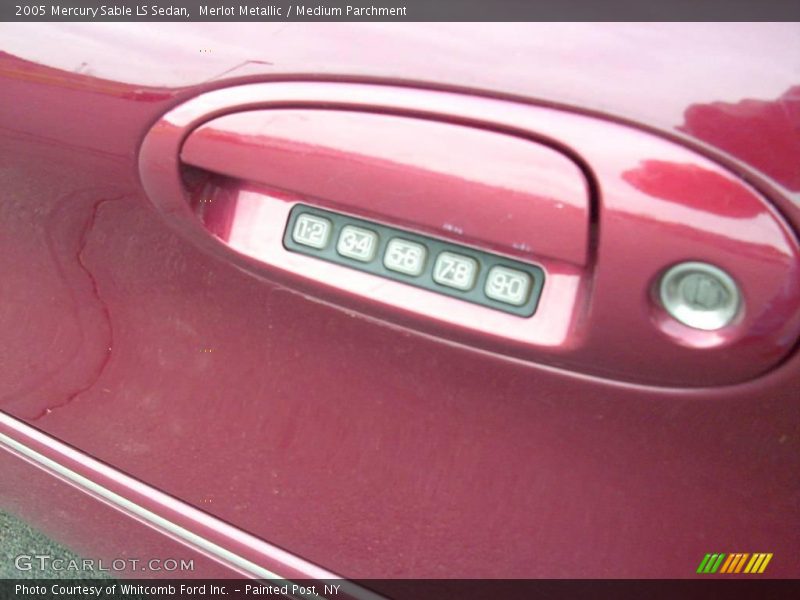 Merlot Metallic / Medium Parchment 2005 Mercury Sable LS Sedan