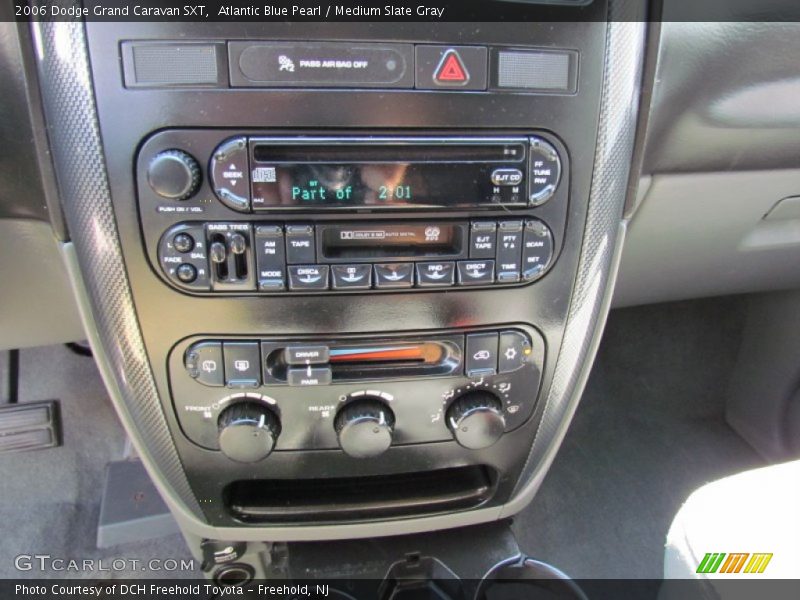 Atlantic Blue Pearl / Medium Slate Gray 2006 Dodge Grand Caravan SXT