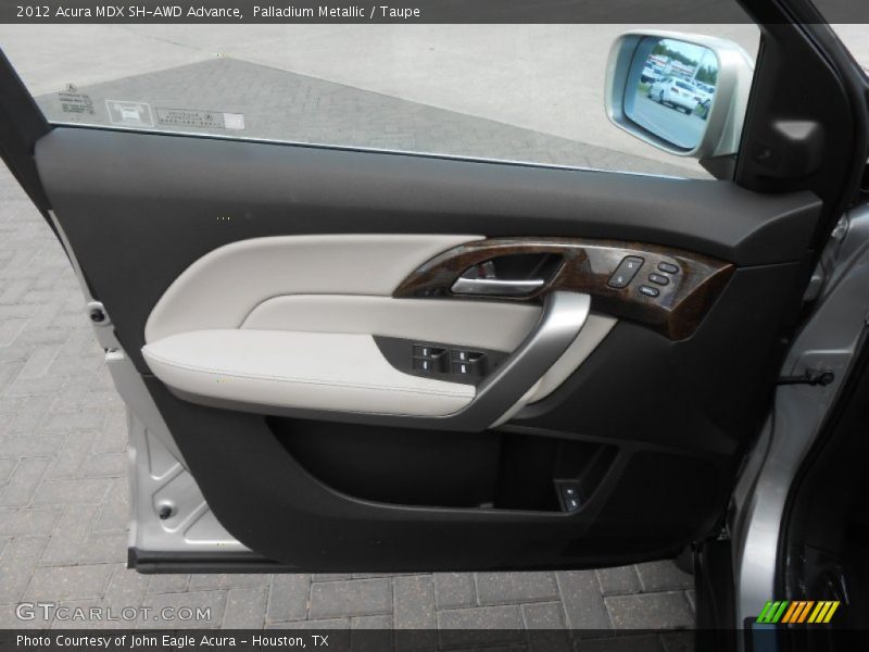 Palladium Metallic / Taupe 2012 Acura MDX SH-AWD Advance