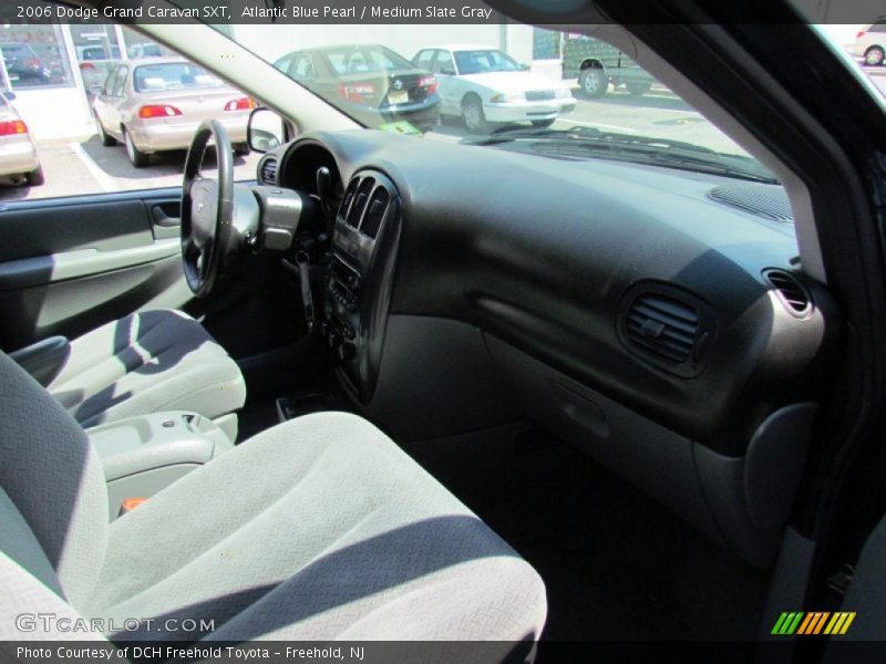 Atlantic Blue Pearl / Medium Slate Gray 2006 Dodge Grand Caravan SXT