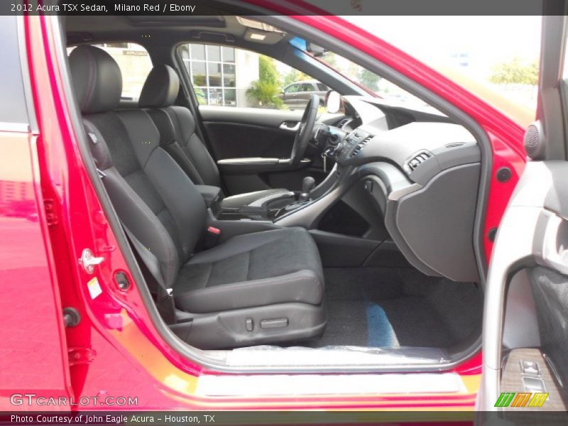 Milano Red / Ebony 2012 Acura TSX Sedan