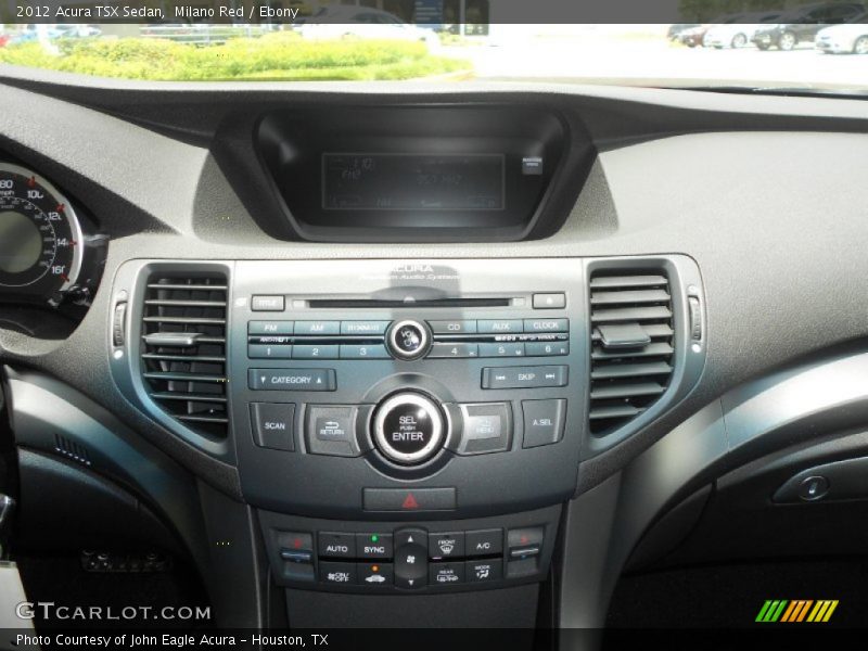 Milano Red / Ebony 2012 Acura TSX Sedan