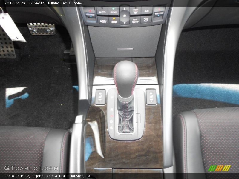 Milano Red / Ebony 2012 Acura TSX Sedan