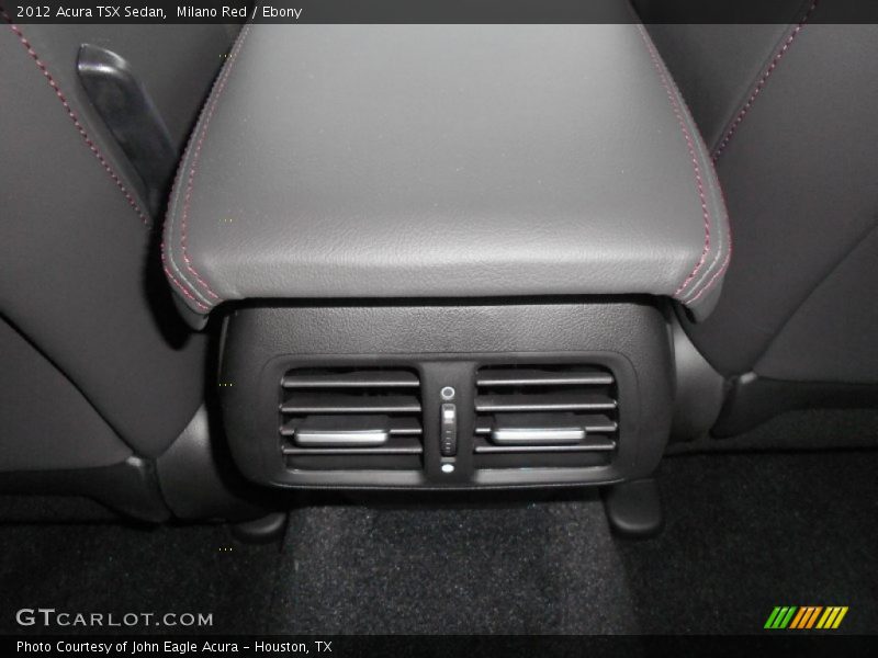 Milano Red / Ebony 2012 Acura TSX Sedan
