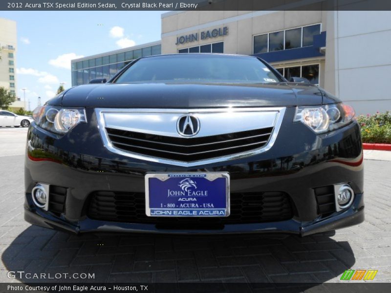 Crystal Black Pearl / Ebony 2012 Acura TSX Special Edition Sedan