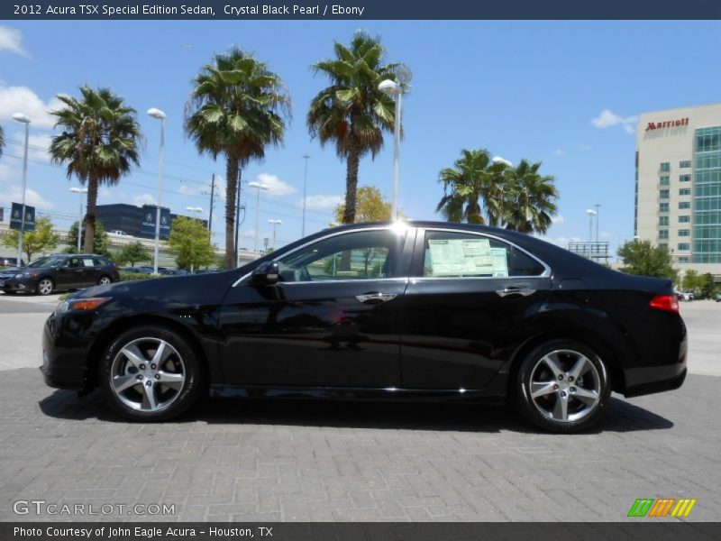 Crystal Black Pearl / Ebony 2012 Acura TSX Special Edition Sedan