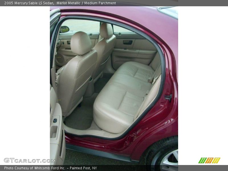 Merlot Metallic / Medium Parchment 2005 Mercury Sable LS Sedan