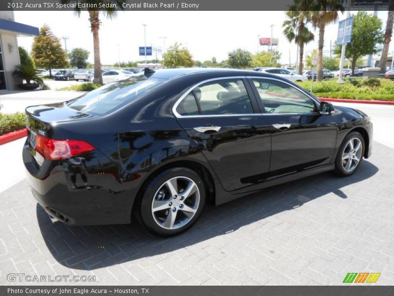 Crystal Black Pearl / Ebony 2012 Acura TSX Special Edition Sedan