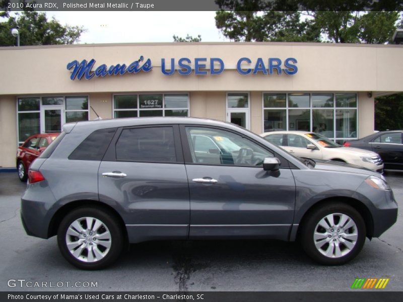 Polished Metal Metallic / Taupe 2010 Acura RDX