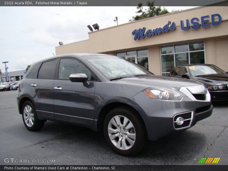 Polished Metal Metallic / Taupe 2010 Acura RDX