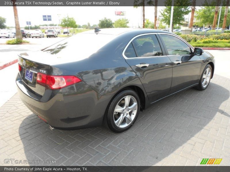 Graphite Luster Metallic / Ebony 2012 Acura TSX Technology Sedan