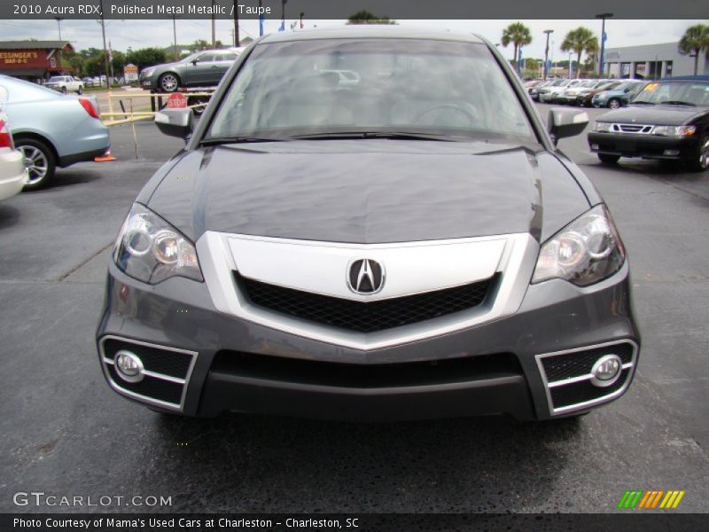 Polished Metal Metallic / Taupe 2010 Acura RDX